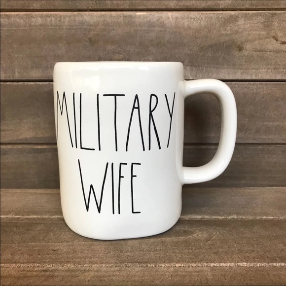 military wife mug